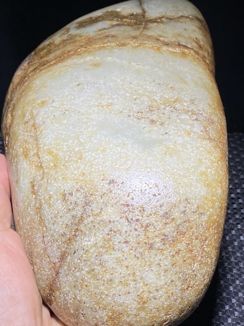 古玩玉器和田玉籽料原石真品鑒賞圖