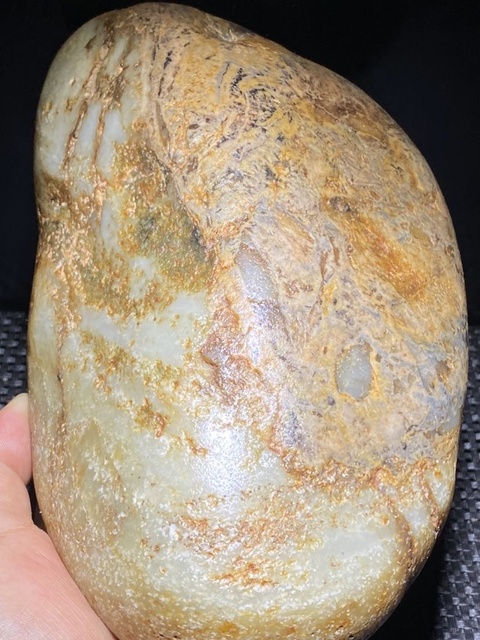 古玩玉器和田玉籽料原石真品鑒賞圖