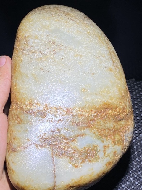 古玩玉器和田玉籽料原石真品鑒賞圖