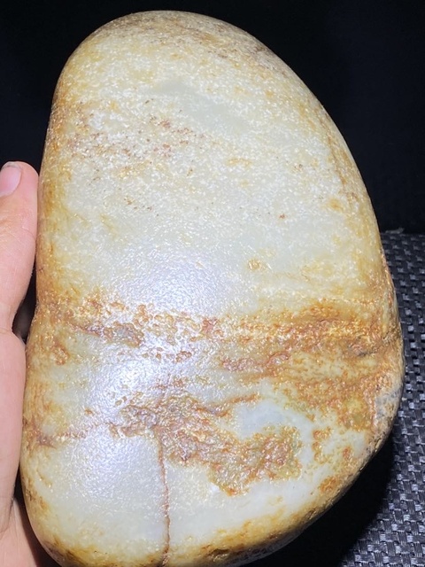 古玩玉器和田玉籽料原石真品鑒賞圖