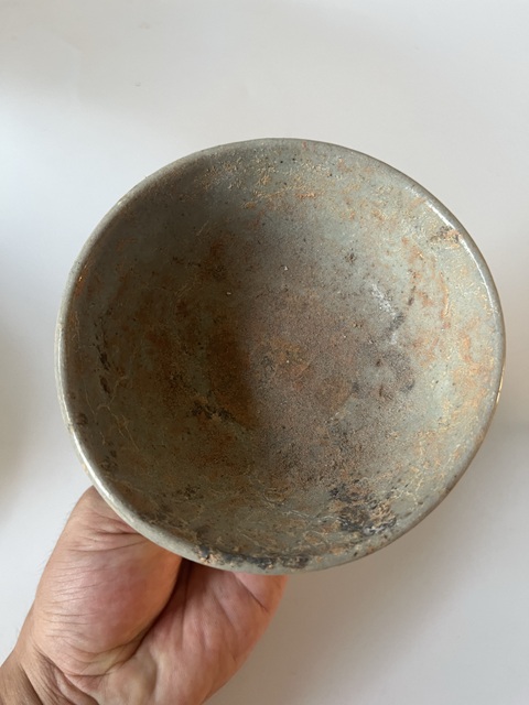 古玩陶瓷明代青瓷碗拍賣,當前價格10元