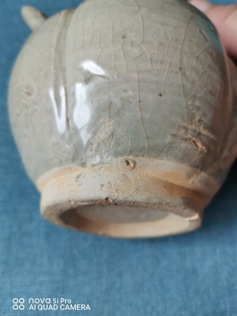 古玩陶瓷青白釉執壺真品鑒賞圖
