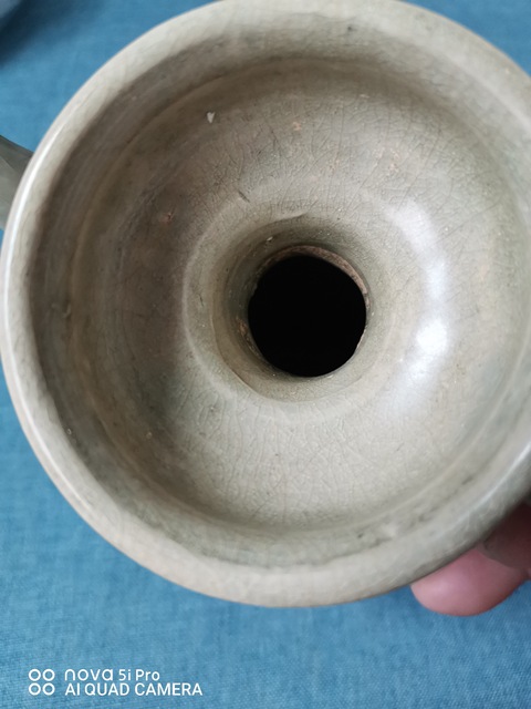 古玩陶瓷青白釉執壺真品鑒賞圖