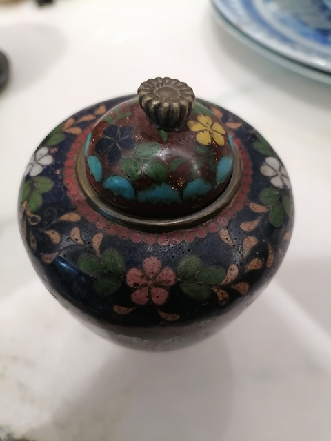 古玩銅器罐子真品鑒賞圖