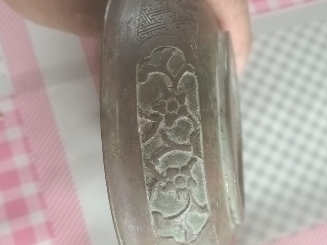古玩銅器銅碗真品鑒賞圖