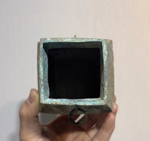 古玩銅器銅鈁真品鑒賞圖