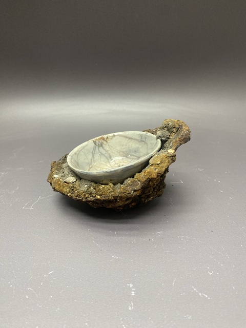 古玩陶瓷金元磁州窯址白釉杯真品鑒賞圖