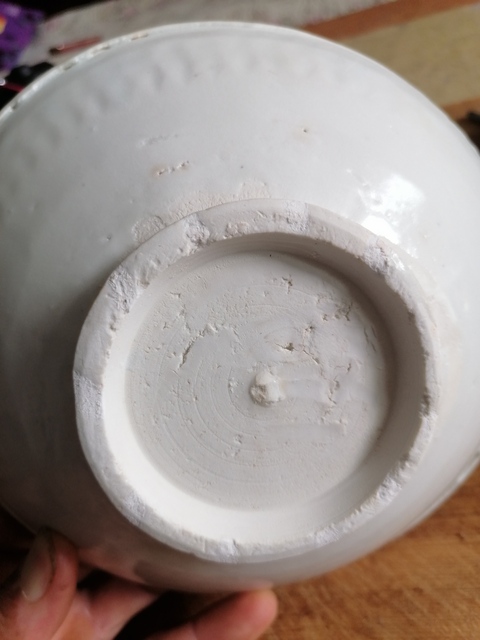古玩陶瓷白釉碗真品鑒賞圖
