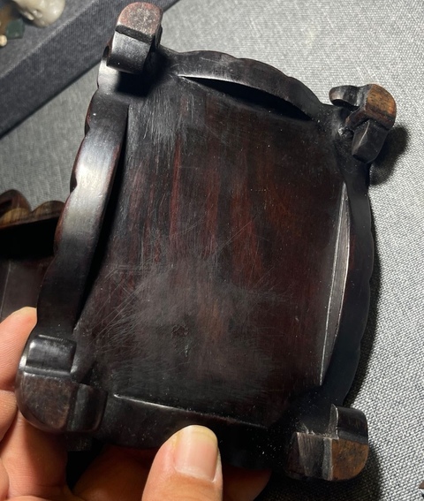 古玩雜項硯臺盒真品鑒賞圖