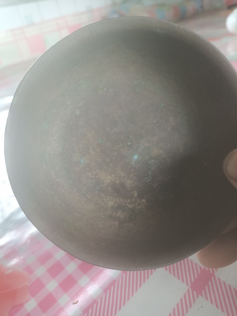 古玩銅器銅碗真品鑒賞圖