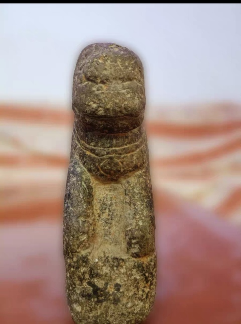 古玩雜項石獸真品鑒賞圖