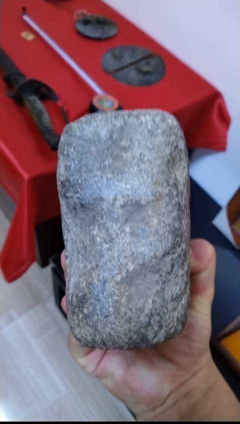 古玩雜項石獸真品鑒賞圖