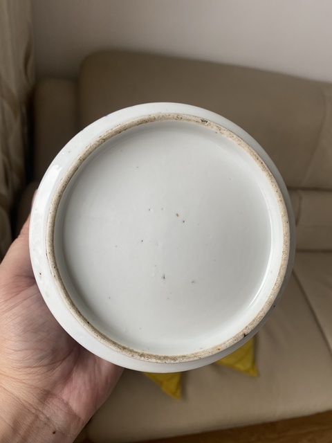 古玩陶瓷晚清青花龍紋香爐真品鑒賞圖