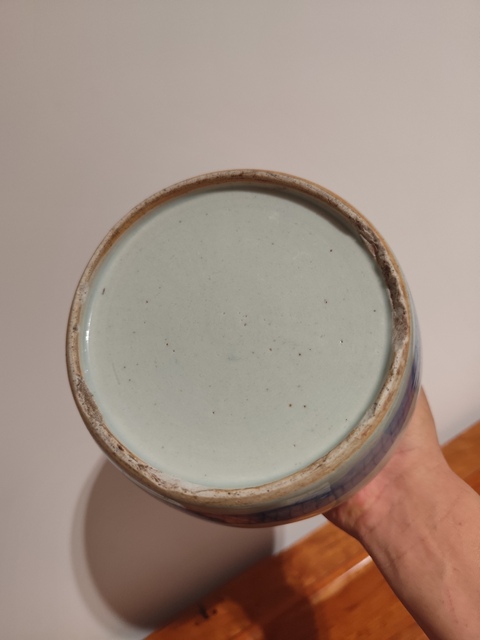 古玩陶瓷青花團(tuán)龍紋茶壺真品鑒賞圖