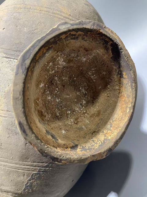古玩陶瓷秦·鴨蛋真品鑒賞圖
