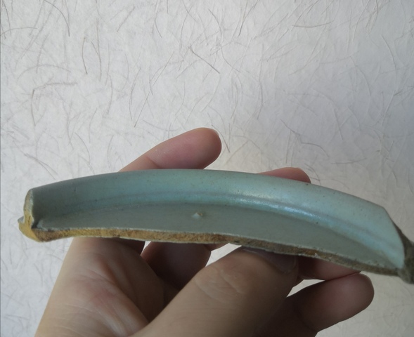 古玩陶瓷北宋汝窯標本拍賣,當前價格800元