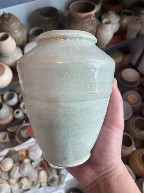 古玩陶瓷罐真品鑒賞圖