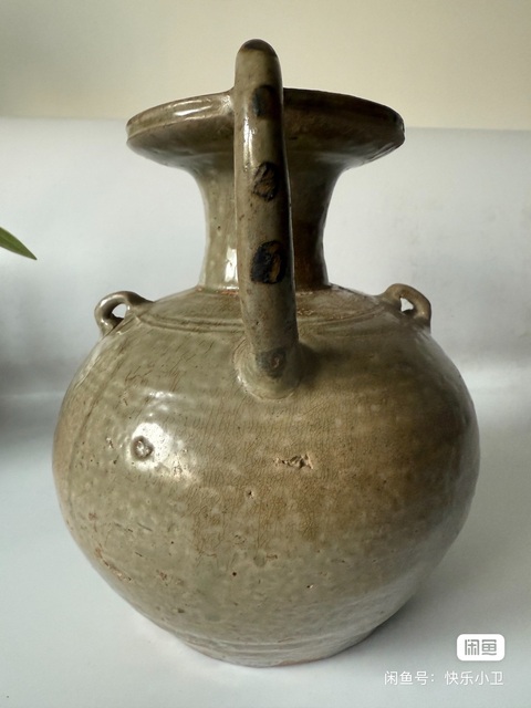 古玩陶瓷越窯系青瓷雞首壺，注意品相拍賣，當前價格12000元