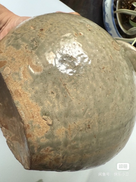 古玩陶瓷越窯系青瓷雞首壺，注意品相拍賣，當前價格12000元