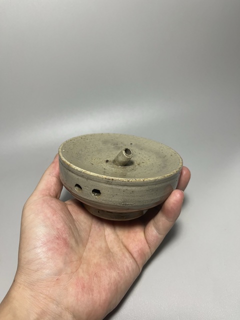 古玩陶瓷明代龍泉青瓷油燈拍賣,當前價格2800元