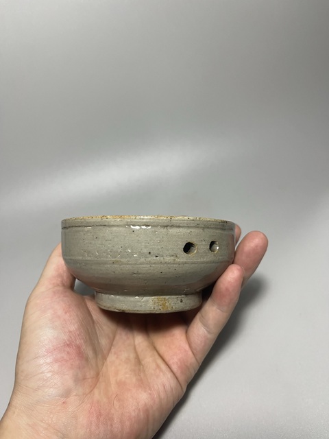 古玩陶瓷明代龍泉青瓷油燈拍賣,當前價格2800元