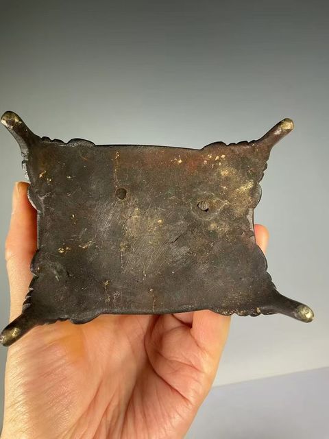 古玩銅器彌勒佛拍賣，當前價格2800元