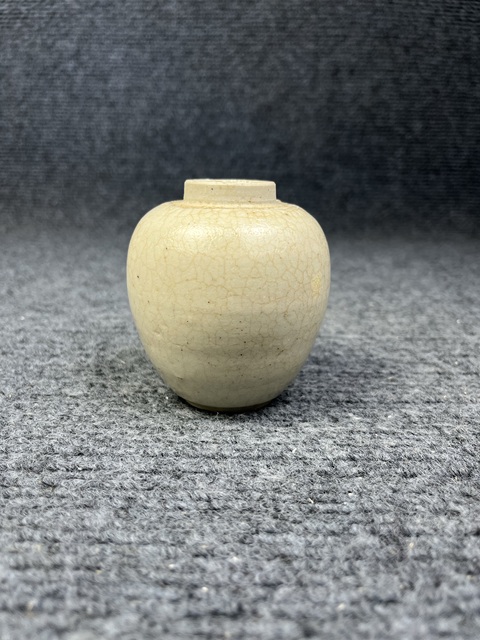 古玩陶瓷哥釉小罐拍賣，當前價格999元