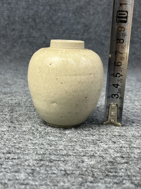 古玩陶瓷哥釉小罐拍賣，當前價格999元