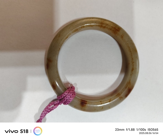 古玩玉器提油仿古“玉鐲”真品鑒賞圖