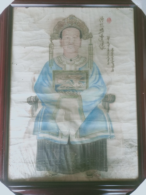 古玩字畫佚名畫像真品鑒賞圖