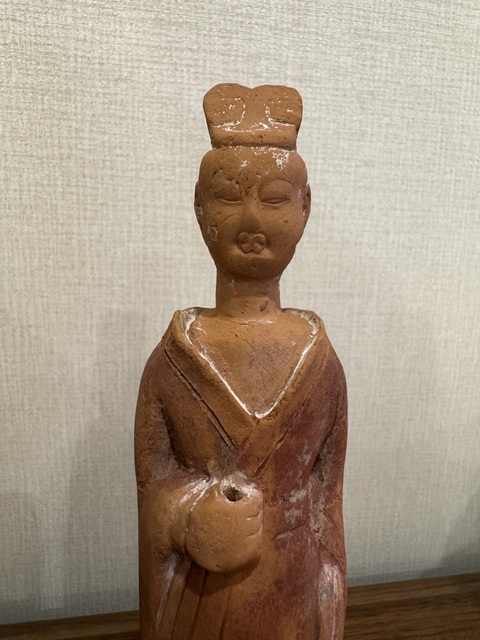 古玩陶瓷北齊陶俑真品鑒賞圖