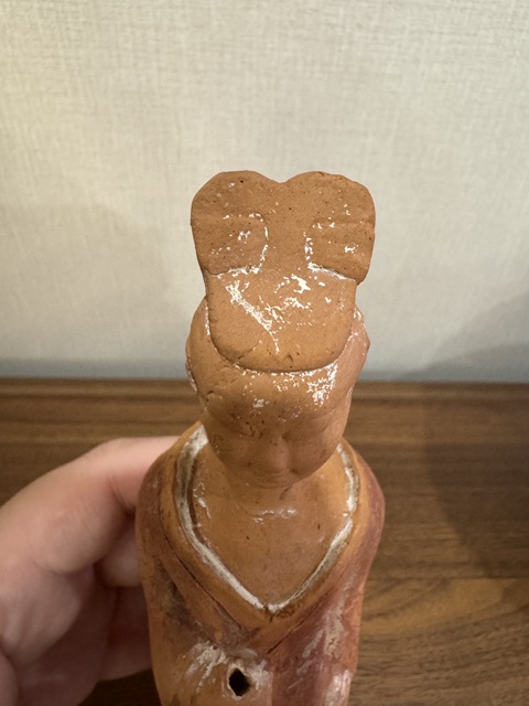古玩陶瓷北齊陶俑真品鑒賞圖