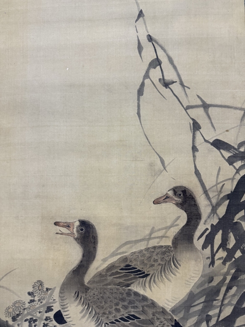古玩字畫景年花鳥畫真品鑒賞圖