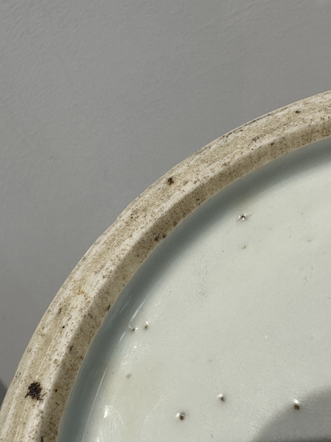 古玩陶瓷青花五彩龍紋花口尊真品鑒賞圖