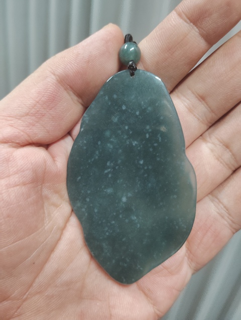 古玩玉器天然翡翠雕“龍紋牌”拍賣,當前價格688元