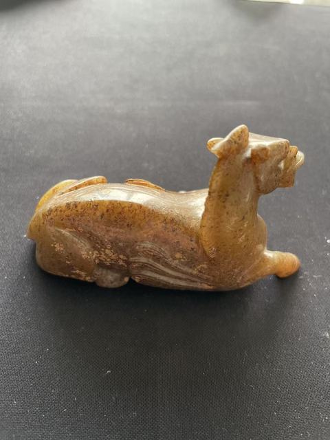 古玩玉器仿古玉馬真品鑒賞圖