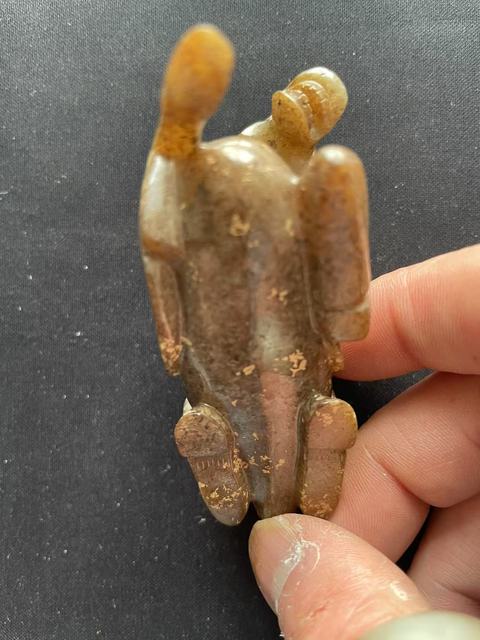 古玩玉器仿古玉馬真品鑒賞圖