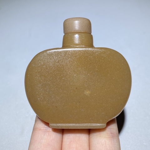 古玩玉器金絲玉雕“鼻煙壺”拍賣，當(dāng)前價(jià)格398元