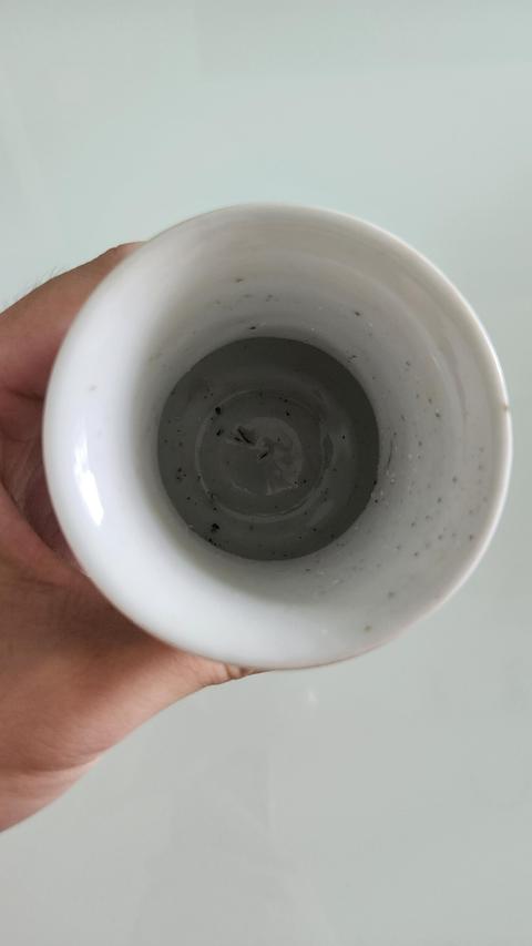 古玩陶瓷民國粉彩花鳥渣斗真品鑒賞圖