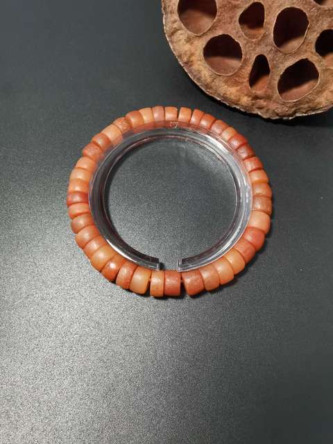 古玩雜項高古瑪瑙手串拍賣,當前價格999元