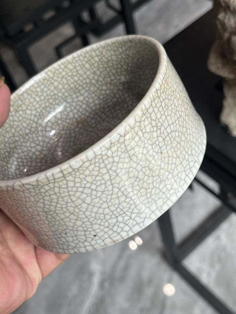 古玩陶瓷哥釉瓷硯真品鑒賞圖