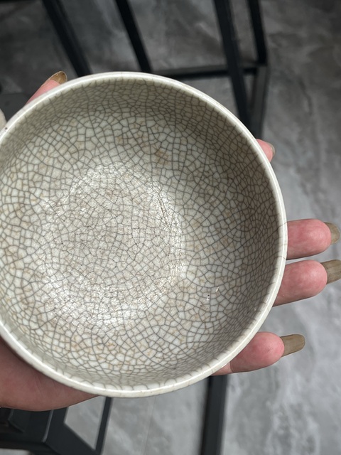古玩陶瓷哥釉瓷硯真品鑒賞圖