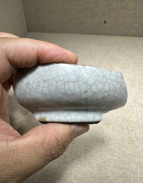 古玩陶瓷哥釉標本真品鑒賞圖