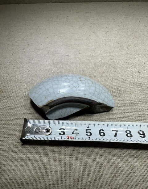 古玩陶瓷哥釉標本真品鑒賞圖