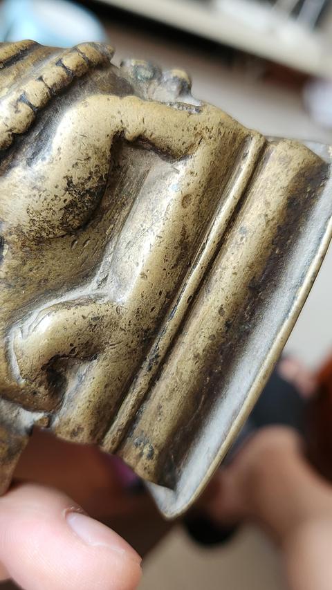 古玩銅器銅牛真品鑒賞圖