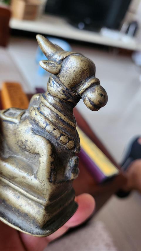 古玩銅器銅牛真品鑒賞圖