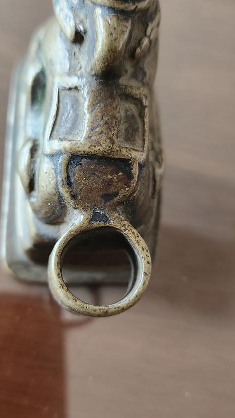 古玩銅器銅牛真品鑒賞圖