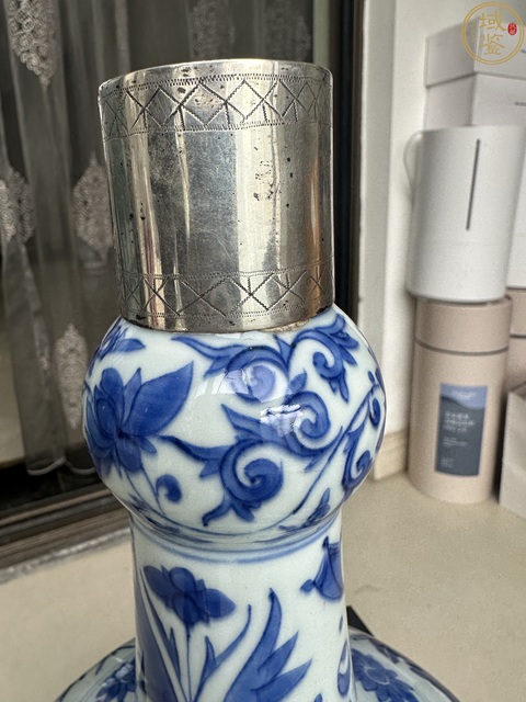 古玩陶瓷崇禎·青花人物故事紋瓶 真品鑒賞圖