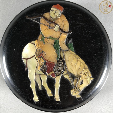 古玩雜項嵌八寶蓋盒真品鑒賞圖