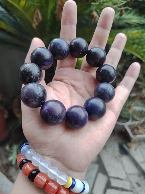 古玩玉器舒俱來手串真品鑒賞圖